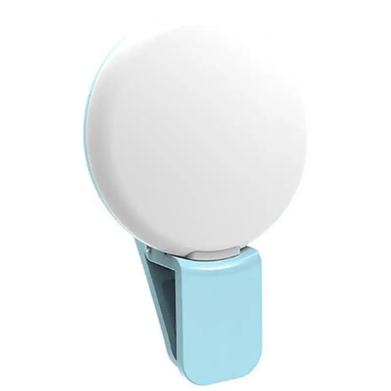 Mobile Phone LED Selfie Ring Light Portable Mini Durable Practical Three Stop Dimming Circle Photography Clip Fill Light